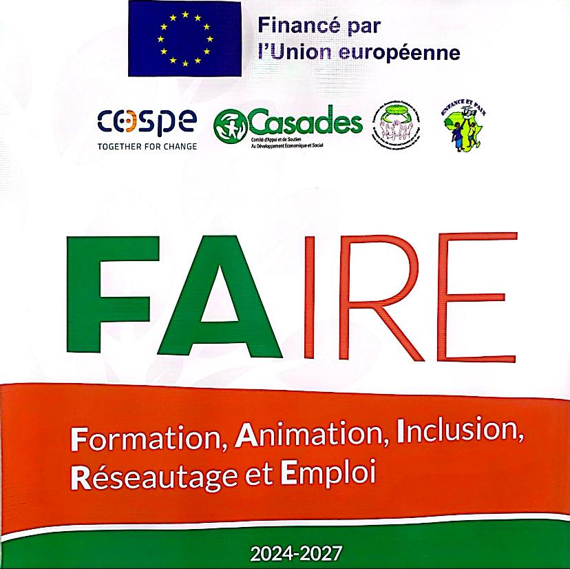 Projet FAIRE – Formation des jeunes à Sédhiou