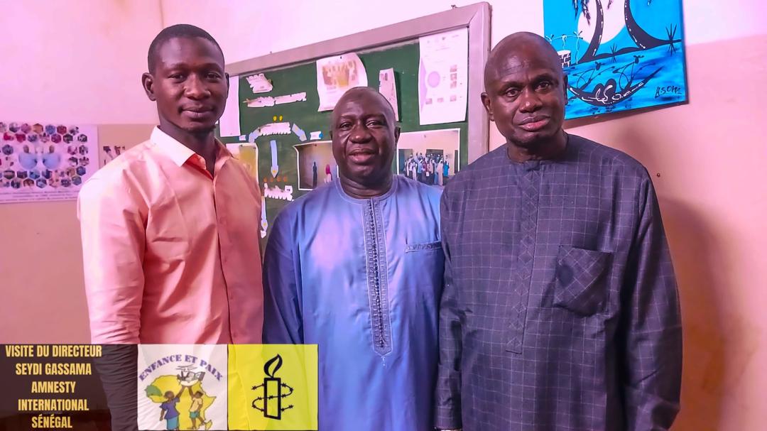 Visite Seydi Gassama Amnesty International Sénégal